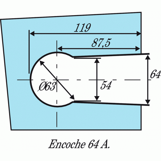 Serrure mécanique Strempler