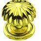 Pommeau de porte Marguerite Laiton Poli